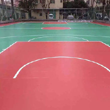 【世博地坪漆】廠家直銷 高耐磨硅PU羽毛球場運(yùn)動(dòng)場地坪漆 安徽硅pu球場地坪批發(fā)