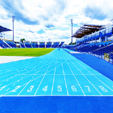 優(yōu)冠自結(jié)紋塑膠跑道優(yōu)冠塑膠跑道材料/塑膠跑道廠家/價格/施工/環(huán)保塑膠跑道材料/透氣型塑膠跑道/復(fù)合型塑膠跑道