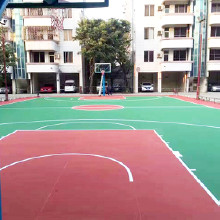 丙烯酸球場(chǎng)地面建設(shè)河北承德室外籃球場(chǎng)改造