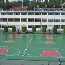 利達(dá)供應(yīng)硅pu球場(chǎng)材料、硅pu球場(chǎng)地面施工、硅pu球場(chǎng)地面材料廠家 硅PU涂料